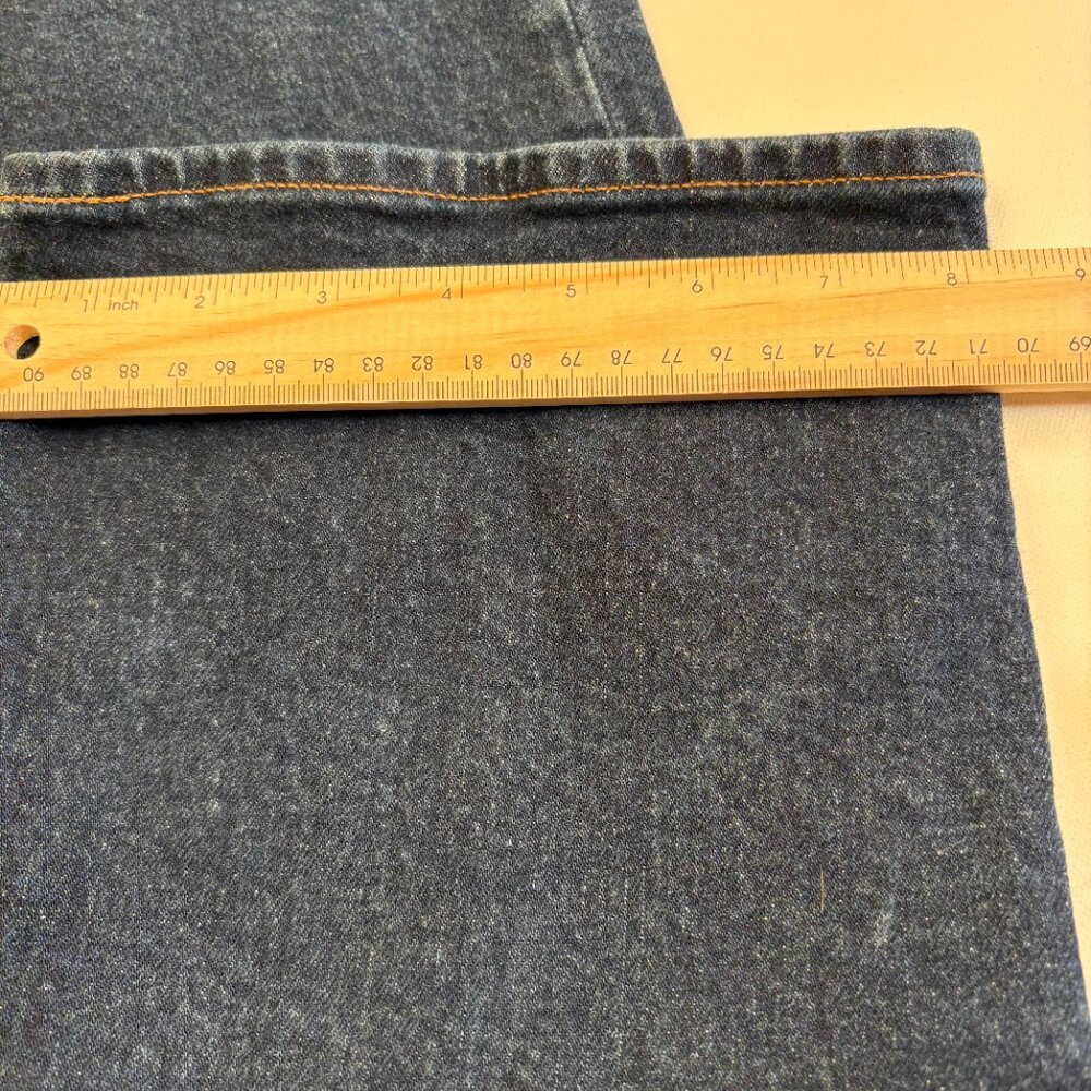 Madewell The '90s Straight Leg Jeans Dark Wash Size 33 - Picture 8 of 10
